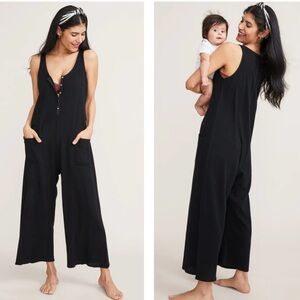 Hatch Black Sleeveless Jumpsuit